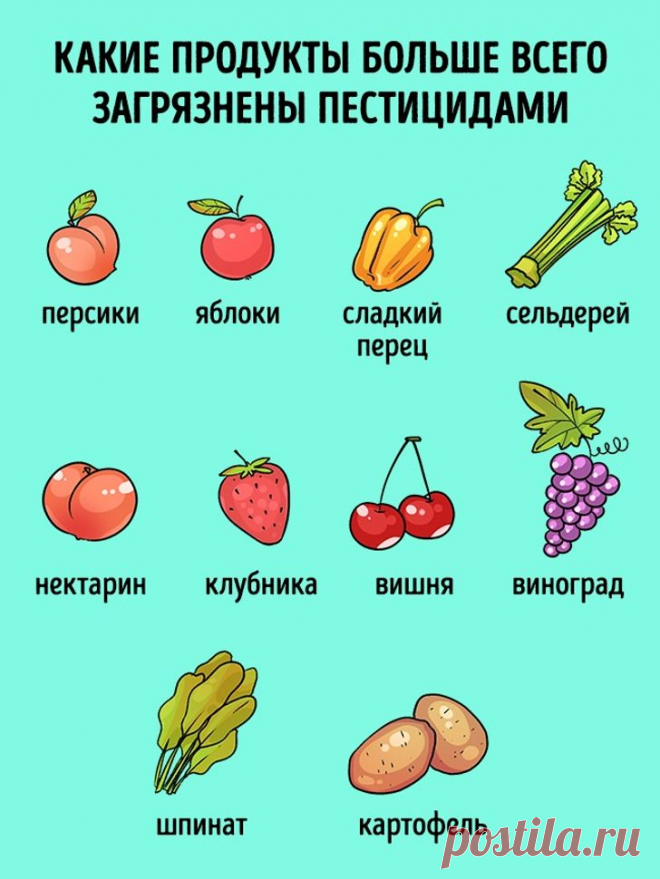2 простых способа смыть вредные химикаты с овощей и фруктов | Всегда в форме!