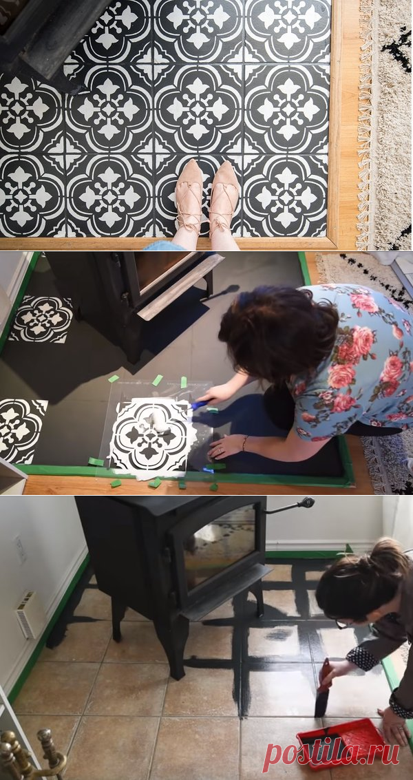 Простой способ быстро обновить старый кафель в квартире | diy-idea | Яндекс Дзен