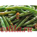 Стручки зеленой фасоли по-китайски Кулинарный рецепт