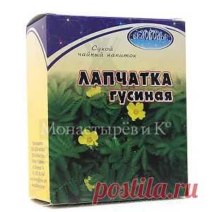 Лапчатка гусиная в народной медицине.