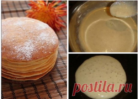 Нежные и вкусные манно-овсяные блинчики. БЕЗ МУКИ! Теперь это мои любимые блинчики!