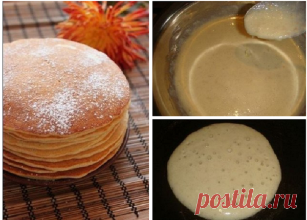 Нежные и вкусные манно-овсяные блинчики. БЕЗ МУКИ! Теперь это мои любимые блинчики!