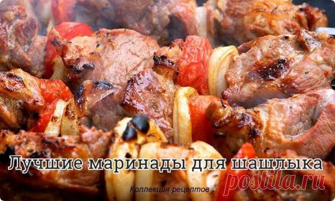 #шашлык #маринад

Начну, пожалуй, со ставшего традиционным маринадом для шашлыка - с маринада лукового. Для его приготовления на 1 кг мяса понадобится: 700 г лука, 2 ч. л. черного молотого перца.
Лук очистите и натрите на мелкой терке (как вариант - измельчите в мясорубке или блендере). Должна образоваться жидкая кашица. Перемешайте ее с перцем и замаринуйте в луке мясо (оптимально - 2 часа, если мясо мягкое, или 3 часа, если жесткое). Перед жаркой лук снимите!
Подходит дл...