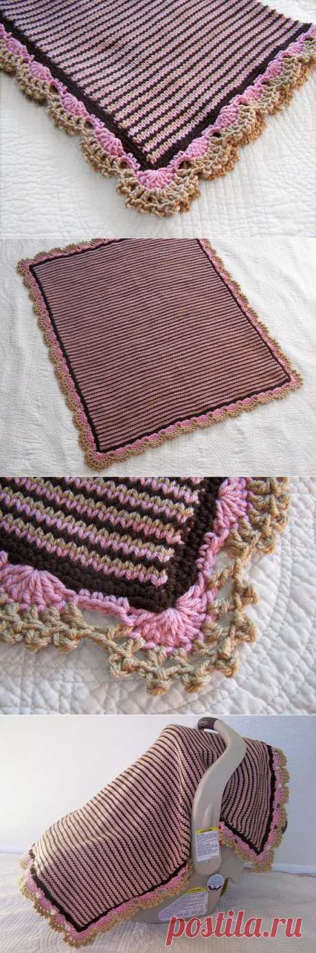 PDF pattern for Katy's baby blanket от PinkyRoo на Etsy