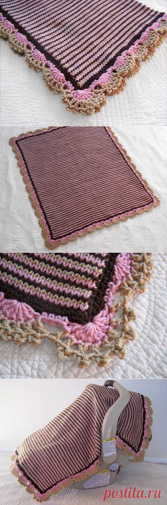 PDF pattern for Katy's baby blanket от PinkyRoo на Etsy