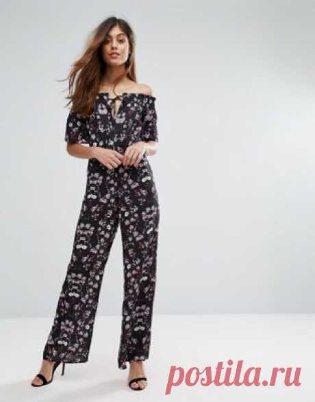 Комбинезон с широкими штанинами Oh My Love at asos.com Discover Fashion Online