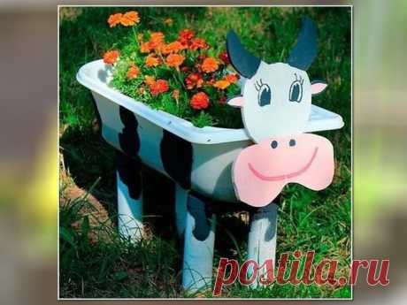 10 идей необычных клумб, которые может повторить каждый