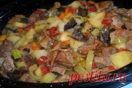 Жаркое в духовке. Это всегда очень вкусно
