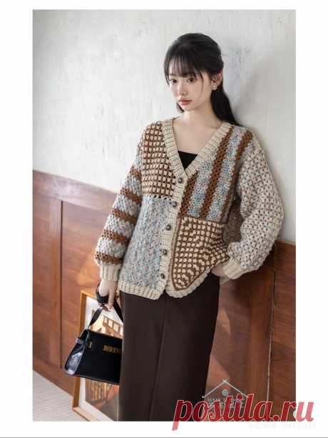 Женские жакеты крючком со схемами | Вязание. Творчество. Кулинария | Дзен