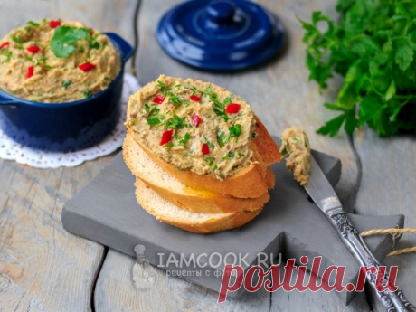 Паштет из красной фасоли