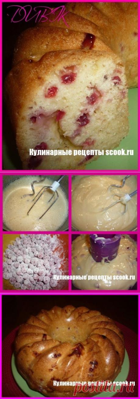 Кекс на майонезе с красной смородиной + 200 рецептов кексов