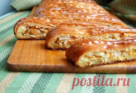 Кулебяка с капустой - лучшие рецепты - Как быстро приготовить вкусную