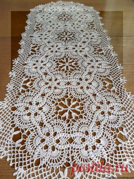 Красивые вязаные дорожки и много схем на любой вязальный вкус | Петелечка | Дзен