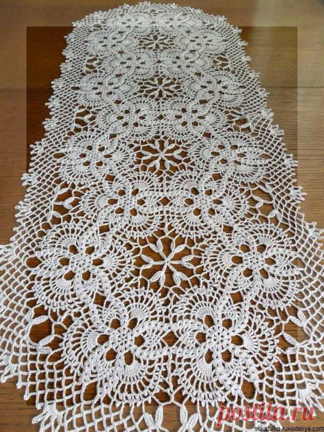 Красивые вязаные дорожки и много схем на любой вязальный вкус | Петелечка | Дзен