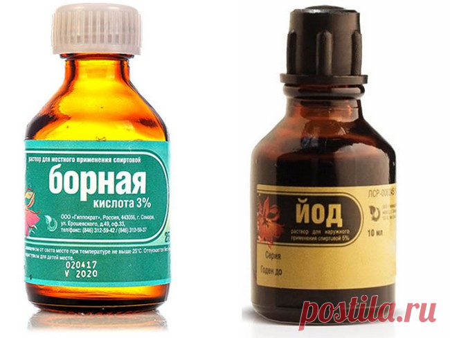 Подкормка клубники весной борной кислотой и йодом
