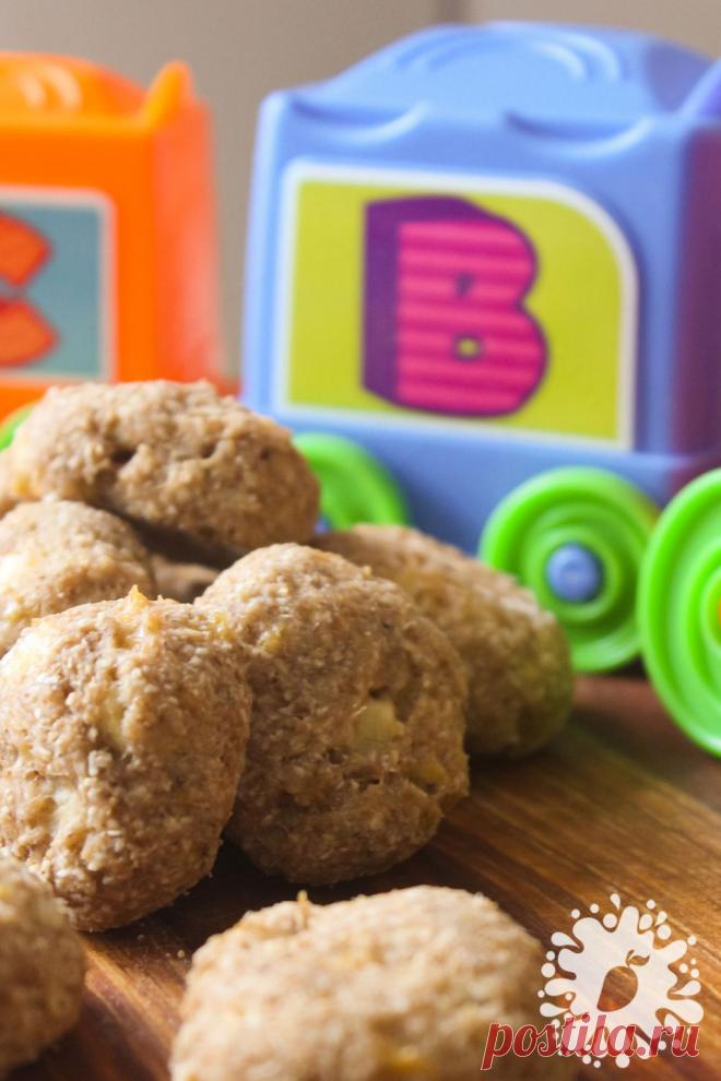 Бананово-овсяное печенье