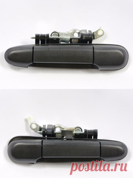 Pair Rear LH RH Outside Door Handle Textured Black for 91 94 Toyota Tercel | eBay