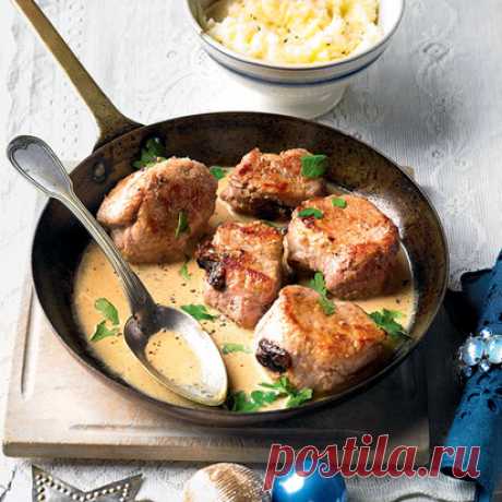 Рецепт мягкой и нежной свинины со сливочным соусом