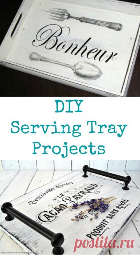 DIY Serving Tray Project Ideas - The Graphics Fairy