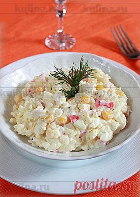 Классический крабовый салат
