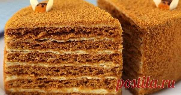 Кулинарный блог!Лучшие рецепты.: ТОП-6 РЕЦЕПТОВ МЕДОВИКА