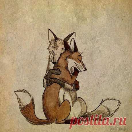 Нарисованные картинки лисы (38 фото) ⭐ Забавник