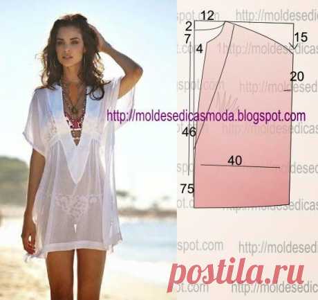 Летние модели для шитья с выкройками.