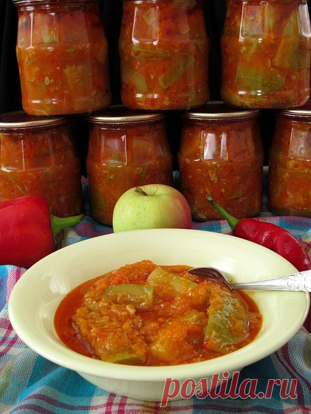 Салат из кабачков 