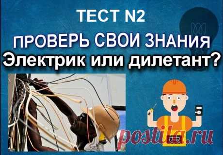 "Электрик" или "дилетант". Пройди тест и узнай кто ты. Тест N 2 | ASUTPP | Яндекс Дзен