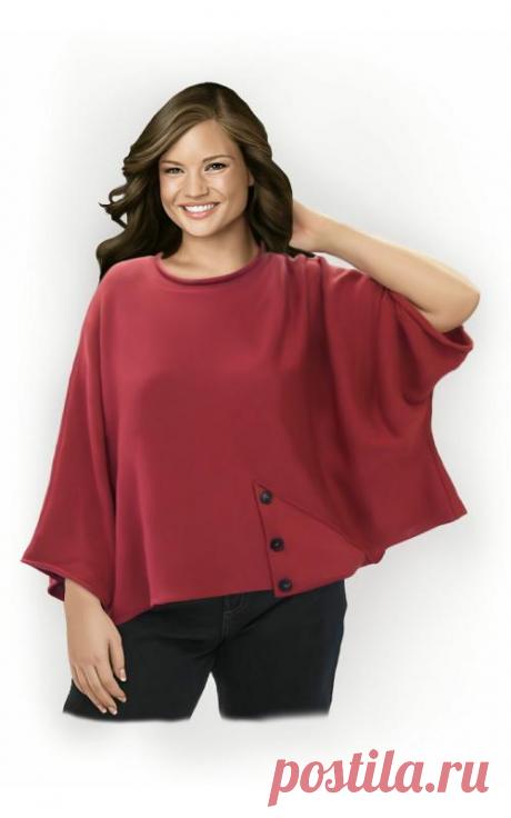 Сшить кофту для полных — Зеленый дом