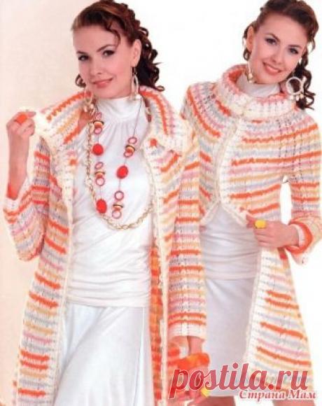 Пальто от Флоры Мази - ОН-ЛАЙН Здравствуйте мои милые рукодельнички!  Начинаем наш он-лайн по вязанию пальто от Флоры Мази.  Опрос проходил здесь https://www.stranamam.ru/  желающие нашлись, так что начнем благословясь.