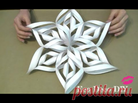 Vero Vi 💋 COPOS DE NIEVE 3D de papel 💜