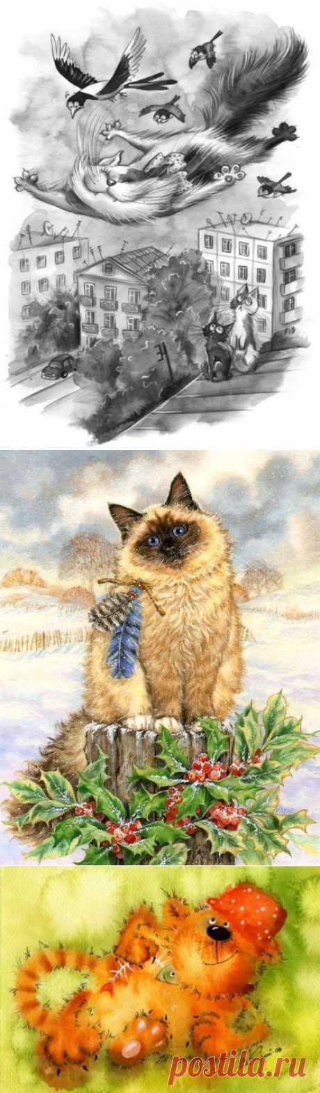 КОТЫ НЕБЕСНОЙ КРАСОТЫ.