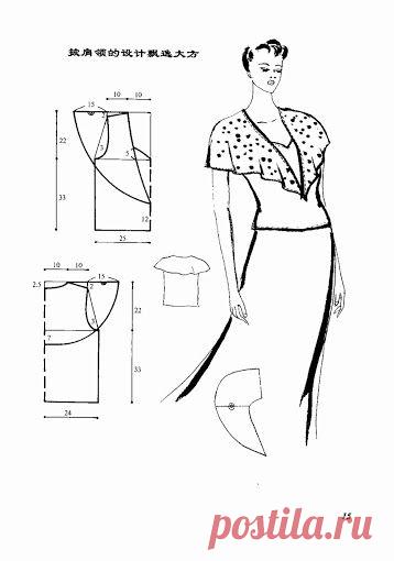 Простые выкройки блузок.