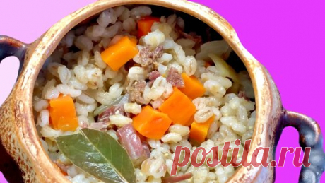 Котлетка ТВ |  Рецепты | Минимум усилий - и вкусный обед готов! Перловка с тушенкой рецепт