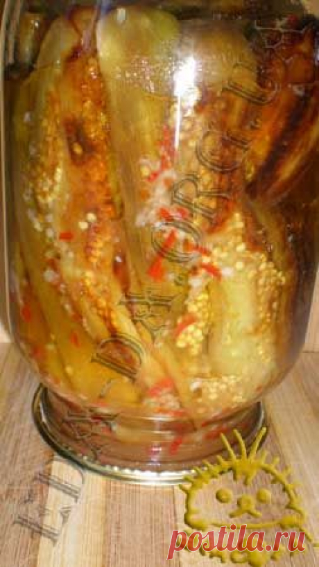 Кулинарный блокнотик для дочери - Соления и маринады - Баклажаны острые