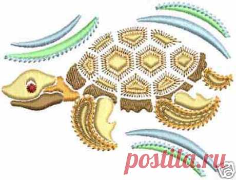 Exotic Sea Life #1 Machine Embroidery Designs 4x4 CD | eBay