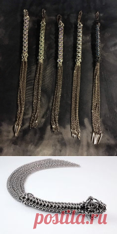 Chain Mail Flogger For Consensual Kink Play | Chainmail | Chain mail, Chains and Plays