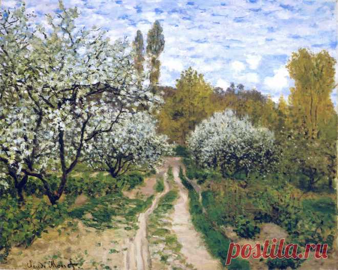 Художник Клод Моне (Oscar-Claude Monet, 1840-1926)
