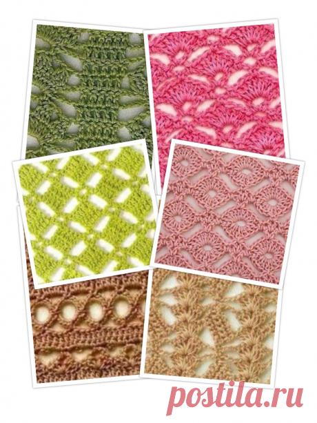 Топ-10 интересных и несложных узоров крючком со схемами для летнего вязания! (Вязание крючком) Начнем с модификаций одного из классических и несложных рисунков – вязаные крючком веера. Их можно воспринять как узоры, специально разработанные для новичков, хотя нам кажется, что и более о…