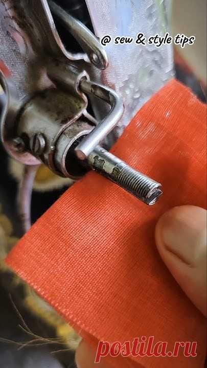 Clean & Setup Tension Device 🧼 || Weekly Maintenance Tip 🧵 #silaimachine #sewingmachine #sewingtips