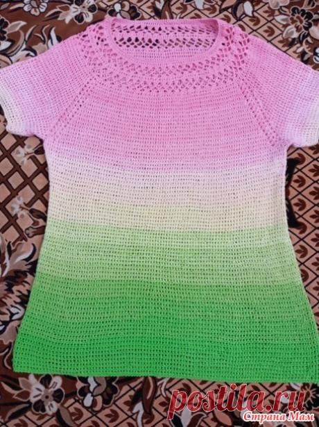 Туника "Нежный пион" - Все в ажуре... (вязание крючком) - Страна Мам