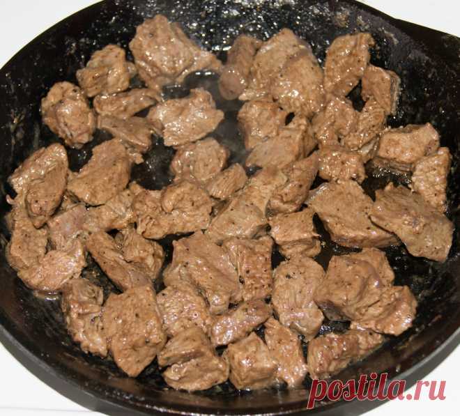 Проверенные рецепты: Говядина с картофелем в грибном соусе