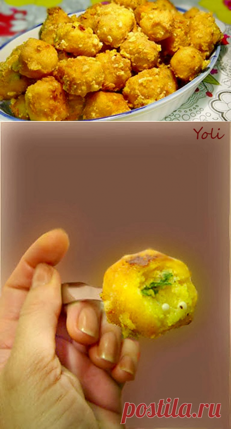 Хрупкави хапки качамак