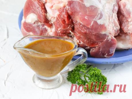 Маринад для свиной рульки в духовке Маринад для мяса придаст запеченной в духовке свиной рульке румяную, золотистую корочку, незабываемый вкус и сочный цвет.