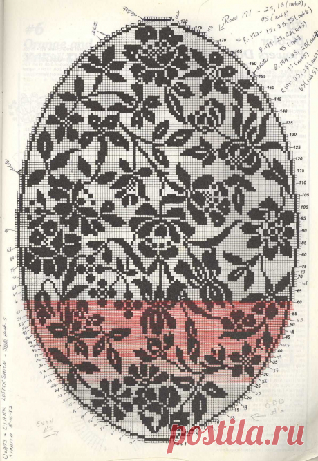 Филейные салфетки крючком - схемы (28 вариантов)