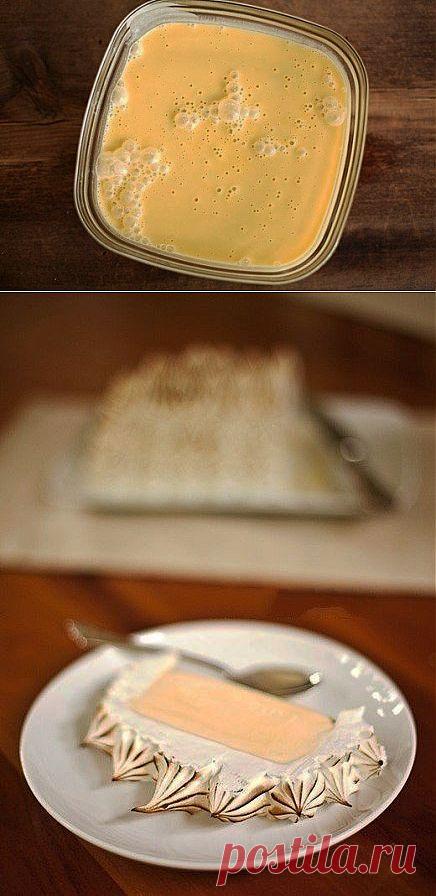 >Торт-мороженное "Аляска".