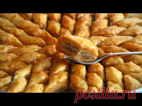 İDDİA EDİYORUM!BU TARİFLE BAKLAVA YAPAMAYAN KALMAYACAK✅PÜF NOKTALARIYLA BAKLAVA YAPIMI💯