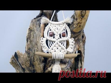 Макраме Сова Настенный Учебник Для Начинающих И За Его Пределами