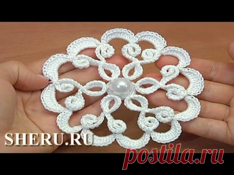 АЖУРНЫЕ ЗАВИТКИ В ЦВЕТКЕ,